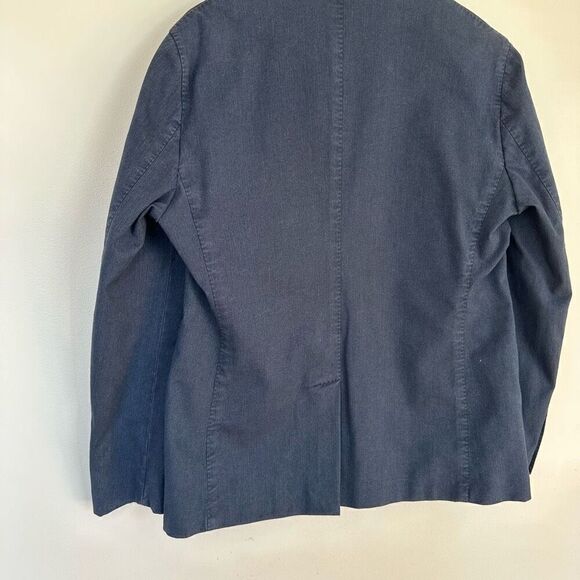 Boglioli Men’s 51 Casati Navy 100% Cotton Two Button Closure Sport Coat Jacket - Picture 11 of 12